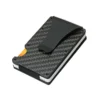 Carbon Fiber Rfid Credit Card Holder Men Women Wallets Money Bags Slim Thin Mnimalist Wallet Red Purses Magic Mini Smart Wallet - Image 2